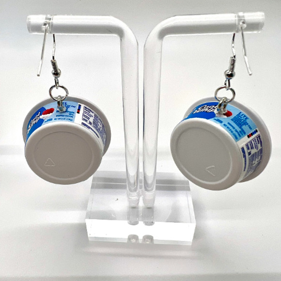 Cool Whip Earrings - Whipped Cream Earrings - Mini Brands Earrings - Food Earrin - Picture 7 of 9
